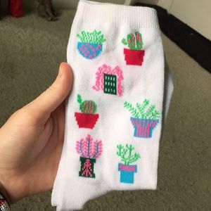 succulent socks :3